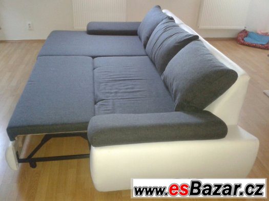Prodám sedačku s taburetem - cena 9500,- – fotografie 3