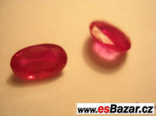 investiční přírodní 3.47ct  rubín certifikovaný – fotografie 2