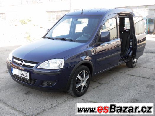 OPEL COMBO CNG NOVÉ V ČR 2009 KLIMA 2x ŠOUPAČKY CÉBIA DPH – fotografie 1