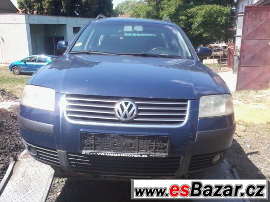 VW Passat combi 1.9 TDI 96 Kw, AVF 6-kvalt. na ND – fotografie 3