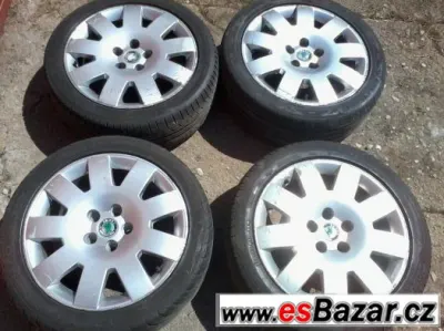 ALU kola 17 " rozteč 5x112 Škoda Superb
