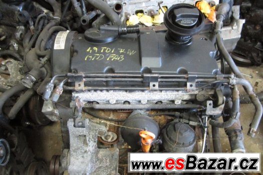 Motor 1.9 TDI 74 kw ATD Škoda Fabia – fotografie 1