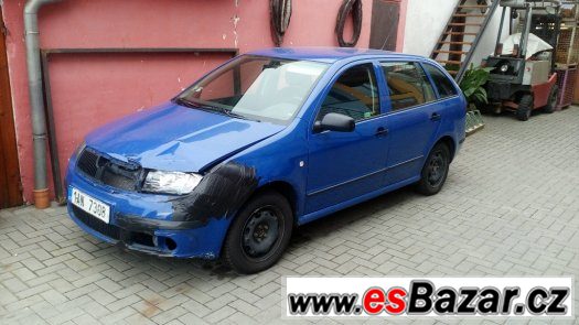 Škoda Fabia 1,2 HTP, lehce bouraná, 06/2005 – fotografie 1