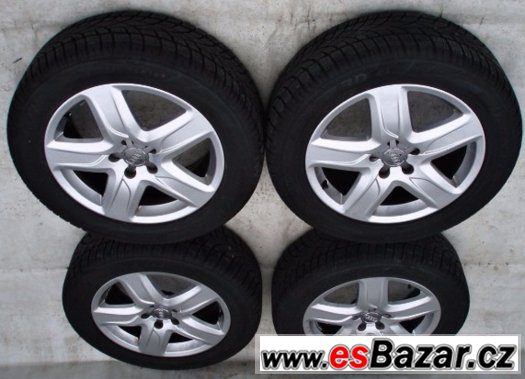 Letni pneu 235/55 R18 - ORIGINAL alu kola Audi – fotografie 1
