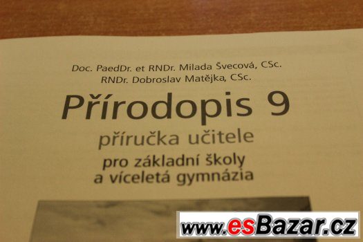 Přírodopis 9.ročník; metodická příručka Fraus – fotografie 3