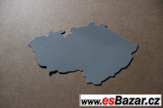 Mapa Čr; číselná hra – fotografie 1