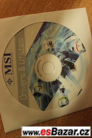 DRIVER CD + MANUALE MSI K9N6GM – fotografie 5
