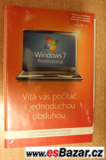 Microsoft Windows 7 Professional Pro 64bit – fotografie 1