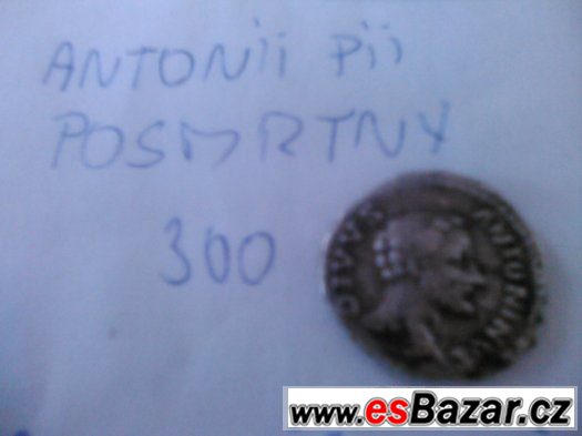 Antika Rim Mince Denary Marcus Aurelius Cesar Trajan Vespasi – fotografie 4