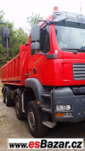 MAN TGA 35.400 8x6 3 stranný sklápěč – fotografie 2
