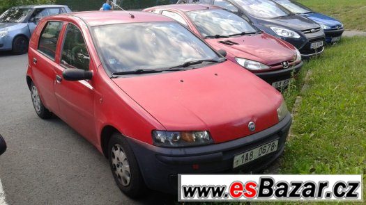 Fiat Punto 1.2i rv.2001 STK NOVÁ – fotografie 1