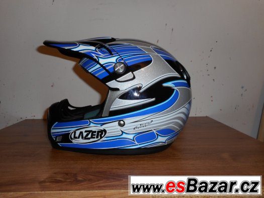 Prodám helmu LAZER MX 6, velikost psaná SX, ale spíš M – fotografie 2