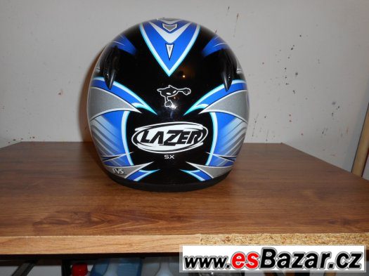 Prodám helmu LAZER MX 6, velikost psaná SX, ale spíš M – fotografie 3