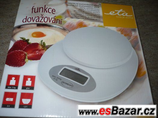 Kuchyňská digitální váha Eta 2776. NOVÉ. zadáno. – fotografie 1