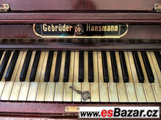 Pianio Gebrüder Hansmann r.v. 1897 – fotografie 3