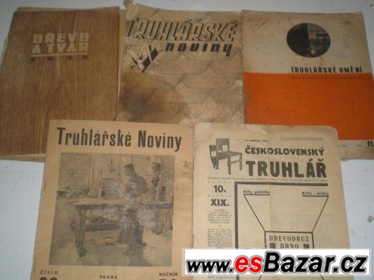 Koupim jakoukoliv literaturu tykajici se truhlarstvi – fotografie 3