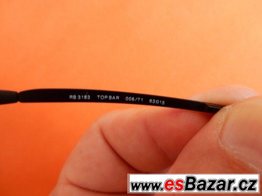Sluneční brýle Ray Ben RB 318 TOPBAR – fotografie 5