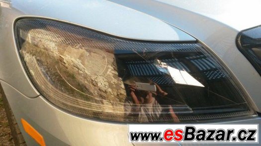 Přední světla Octavia 2 Facelift Černé – fotografie 1
