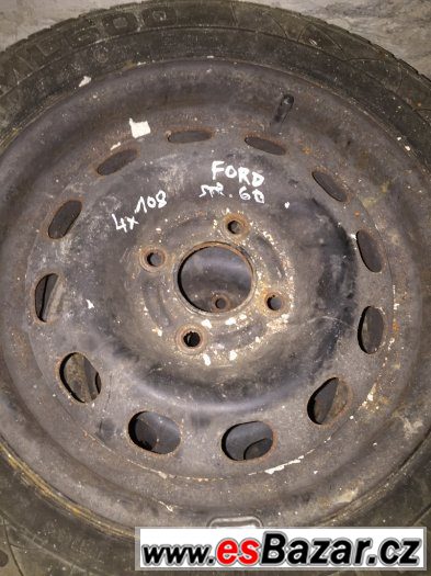 OBUTÁ LETNÍ SADA KOL NA FORD  14" 185/60/14 – fotografie 1