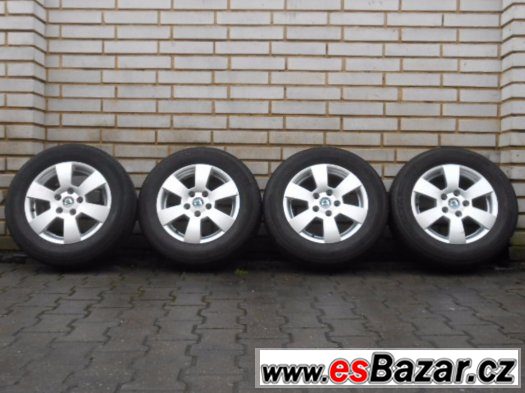 Original alu.kola Skoda Octavia 2  195/65/15, 5x112, – fotografie 4