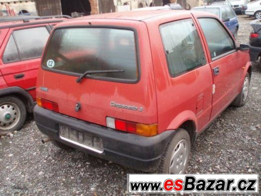 prodam dily na fiat cinqecento 0,9-1,1SPORTING – fotografie 2