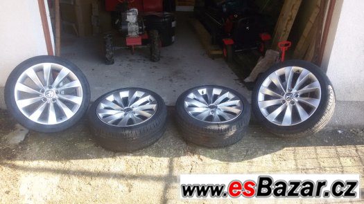 Prodám alu kola Turbine Interlagos originál VW – fotografie 1