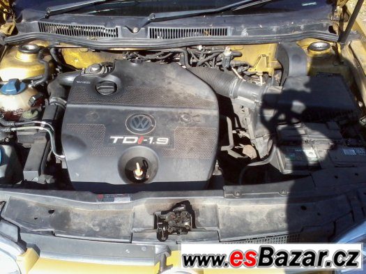 Vw Golf IV 1,9 TDI 81 kw, veškeré náhradní díly – fotografie 3
