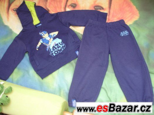 Tepláková souprava LAZY TOWN, vel. 98 – fotografie 4