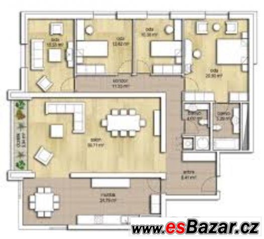 Kadaň GARSONKA OS vlastnictví super nabídka Na Podlesí – fotografie 3