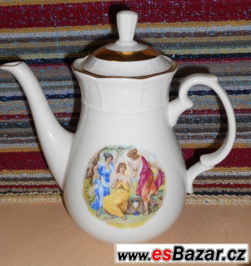 porcelánový kávový servis - Thun - Tři Grácie – fotografie 3