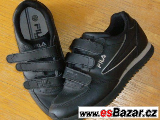 tenisky - boty na suchý zip Fila 29.5 – fotografie 1