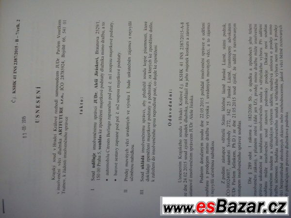 Prodej barové sestavy – fotografie 1