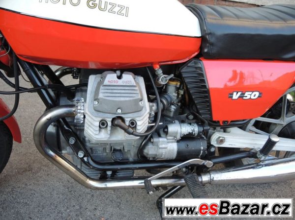 Prodám motocykl MOTO GUZZI V50 – fotografie 4
