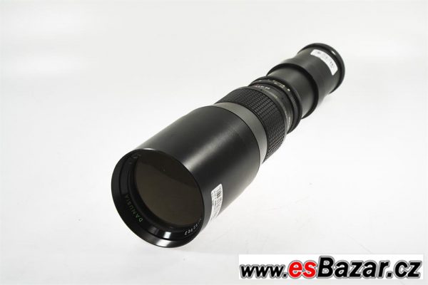 Prodám objektiv Danubia 400/6.3 M42 – fotografie 1