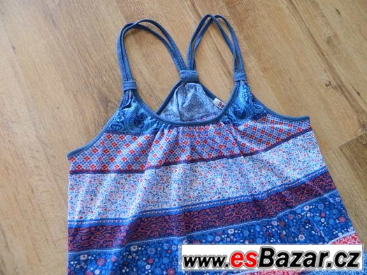 Letní top Benter XL modrý – fotografie 1