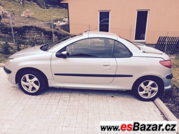 Peugeot 206 Kabriolet 1,6i – fotografie 1