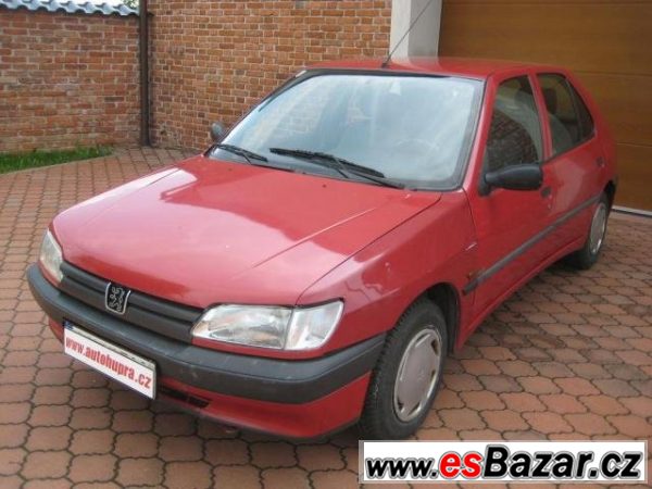 Peugeot 306, 1,4I XR EKODAŇ ZAPLACENÁ, hatchback, – fotografie 1