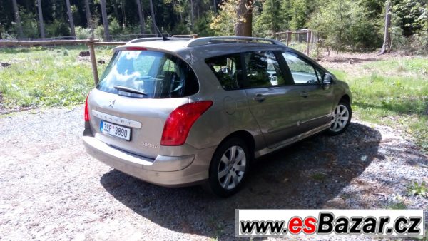 Peugeot 308 SW 5/2011, 1.6HDi – fotografie 3