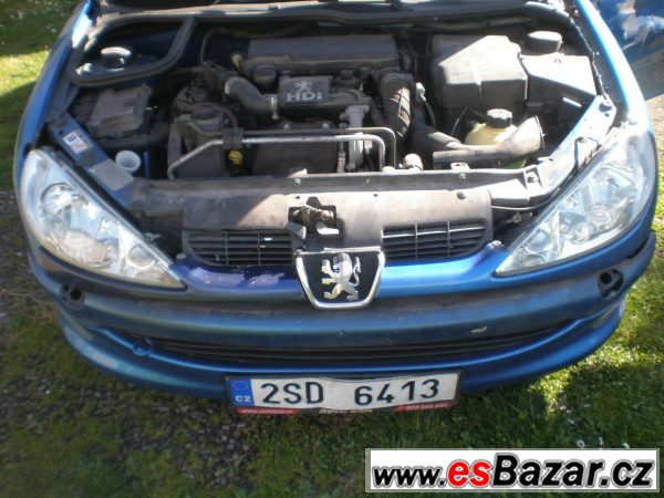 Peugeot 206 SW Havarované – fotografie 2