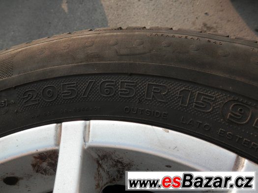 Citroen C5 4xALU kola 205/65R15 – fotografie 3