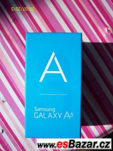 Samsung galaxy A3 black 16Gb novy, super cena – fotografie 4