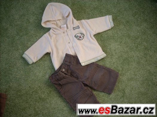 KABÁTEK + KALHOTY 3-6M – fotografie 1