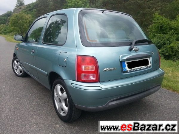 Nissan Micra 1.0i najeto 79000km – fotografie 5