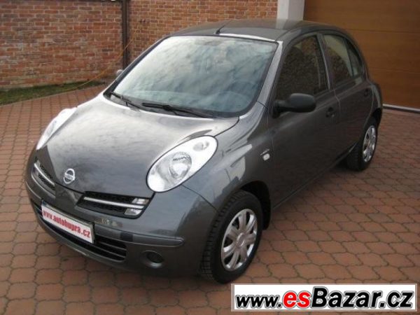 Nissan Micra, 1,2i ČR,serviska,KLIMA, hatchback, – fotografie 1