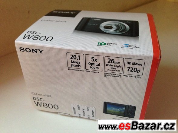 Nový nerozbalený fotoaparát Sony – fotografie 2