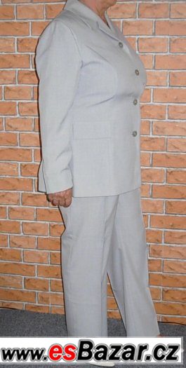 Elegantni, kvalitni kostymek zn. ROSENBAUM, vel. 46 – fotografie 3