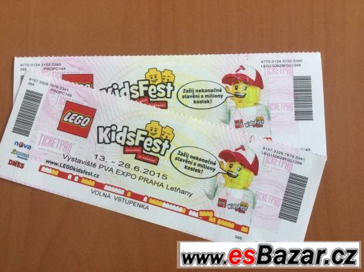 Vstupenky LEGO KidsFest – fotografie 1