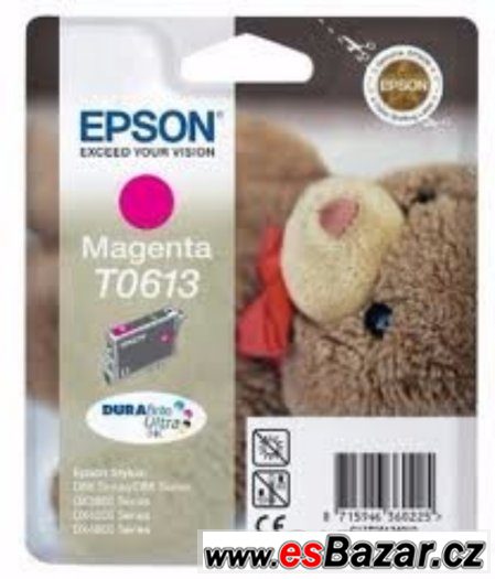 Prodám barvy do tiskarny značky epson T0613,T0612,T0614 – fotografie 1
