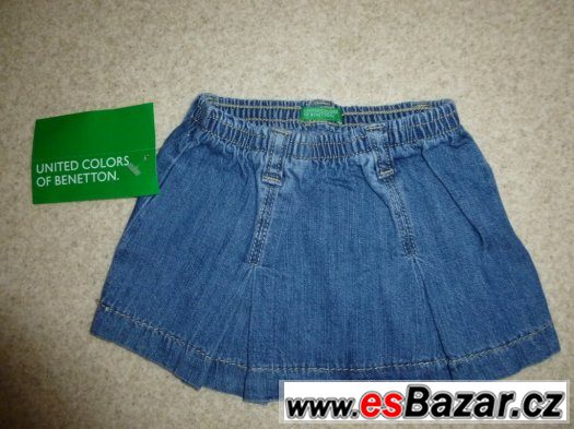 sukýnka Benetton nová – fotografie 1