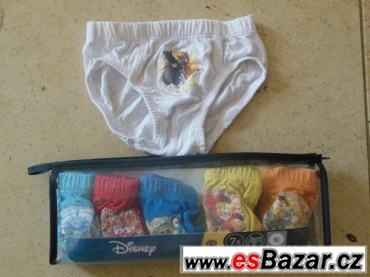Slipy chlapecké C&A Disney 6 ks vel. 92 – fotografie 2